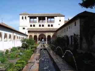 The Generalife or summer palace